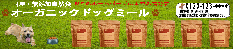 オーガニックドッグミール