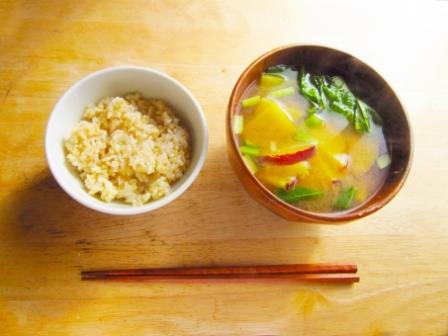 さつまいもの炊き込みご飯