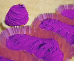 紫いものモンブランタルト