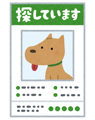 探してます犬