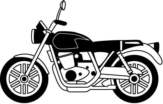 バイクのイラスト