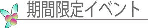 期間限定イベント
