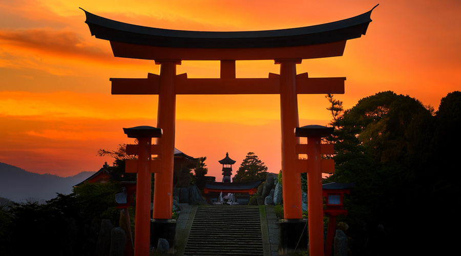 星紡稲荷神社アクセスマップ