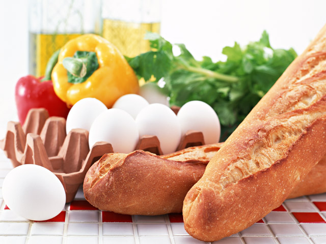 とれたて卵の朝ご飯